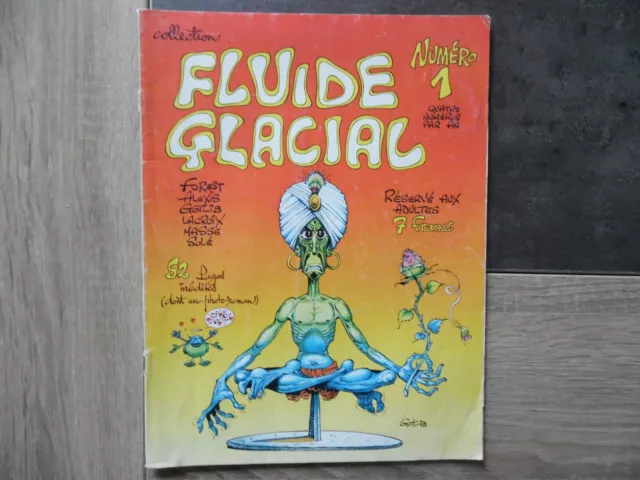 Magazine FLUIDE GLACIAL n°1 – réédition pour le 25ième anniversaire – 2000