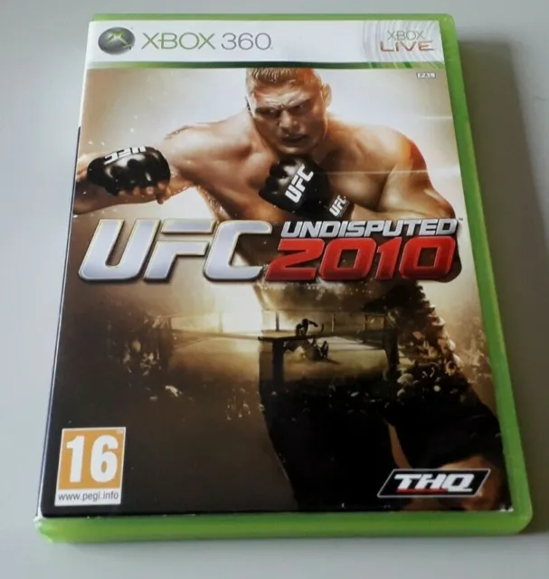 Jeu XBOX 360 "UFC Undisputed 2010" complet en boîte (n°5867)