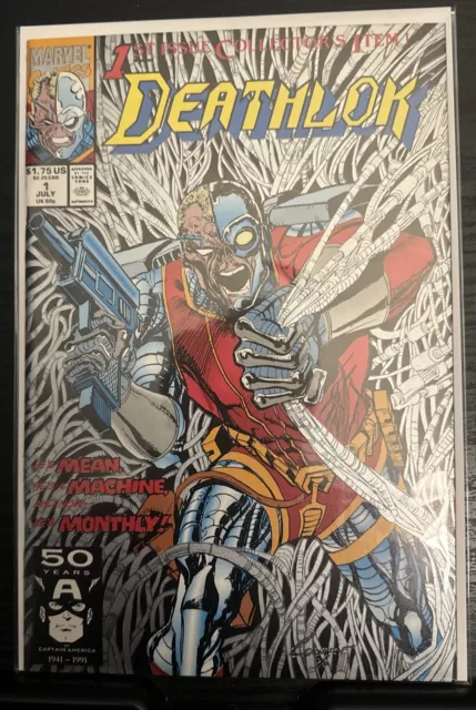 Deathlok #1 (Marvel Comics July 1991)