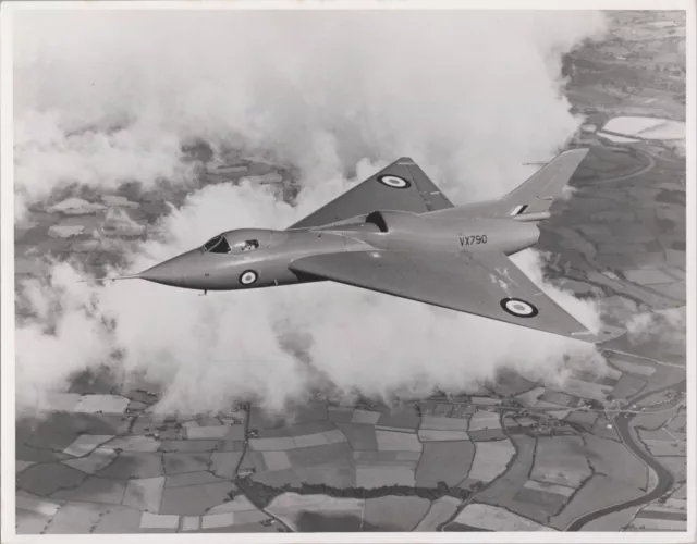 Avro 707B Vx790 Large Manufacturers Photo Pre Vulcan Raf