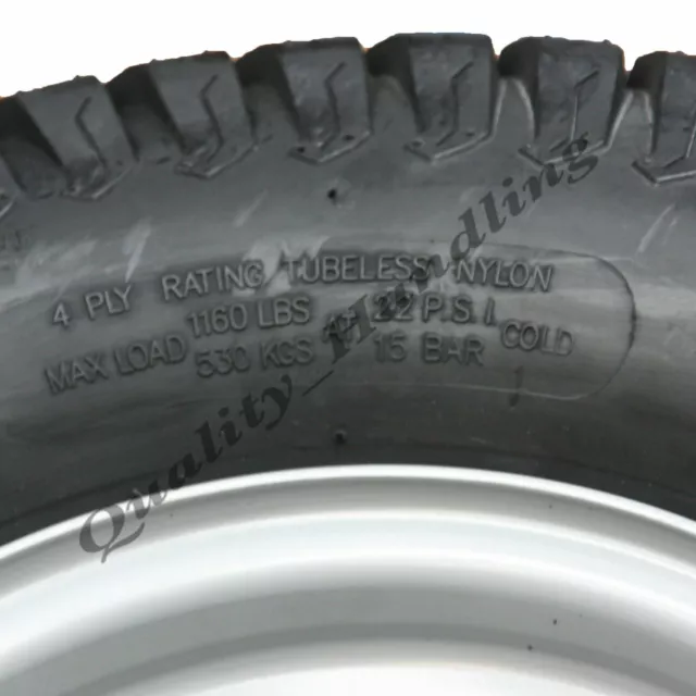 Neumático 20x10.00-10 en llanta, rueda de remolque, quad atv, llanta PCD de... 3