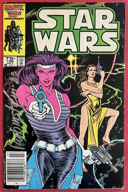 Star Wars (1986) #106 - Signed By Joe Rubenstein Comic Book - From Marvel Comics