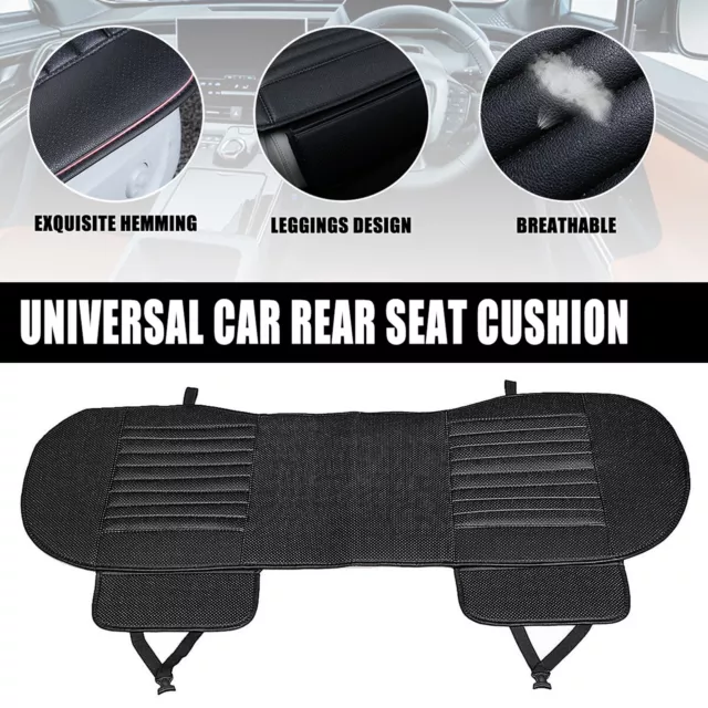 PU Rear Car Seat Cover Back Protector Mat Chair Cushion Storage Pad Universal