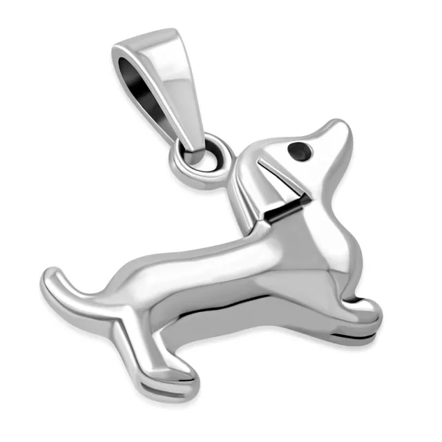Dog Sterling Silver 925 Pendant- Beautiful