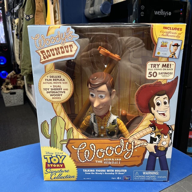 TOY STORY SIGNATURE Collection Thinkway Talking Woody Doll EUR 66,13 PicClick FR