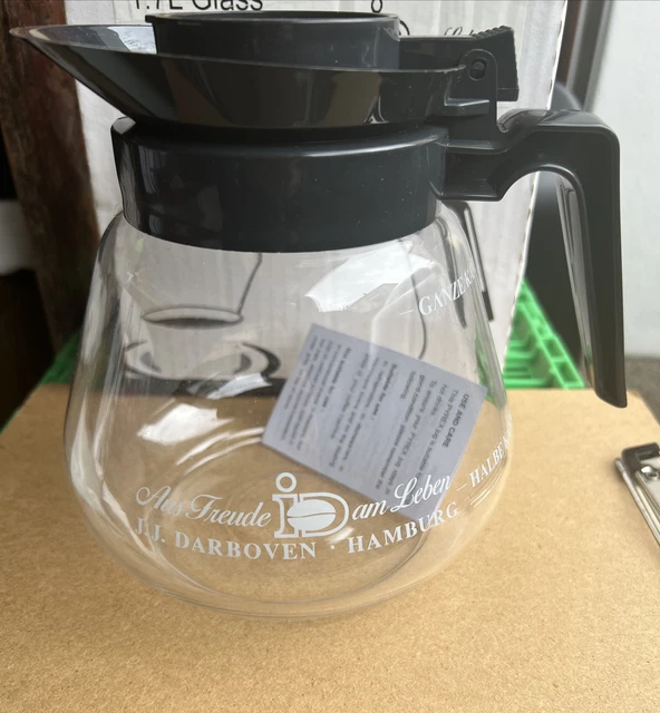 Bonamat Glaskanne 1,7 Liter mit Klappdeckel