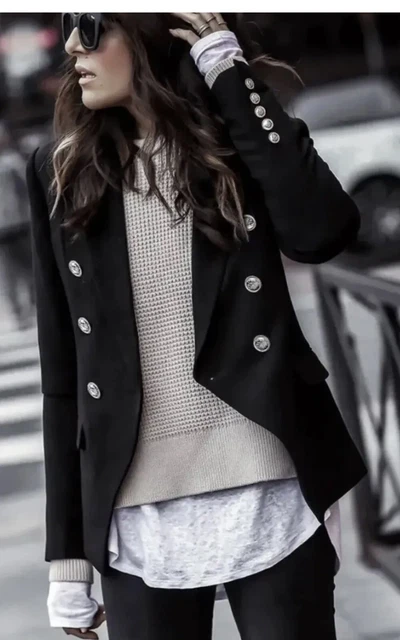 Decjuba hot sale check blazer