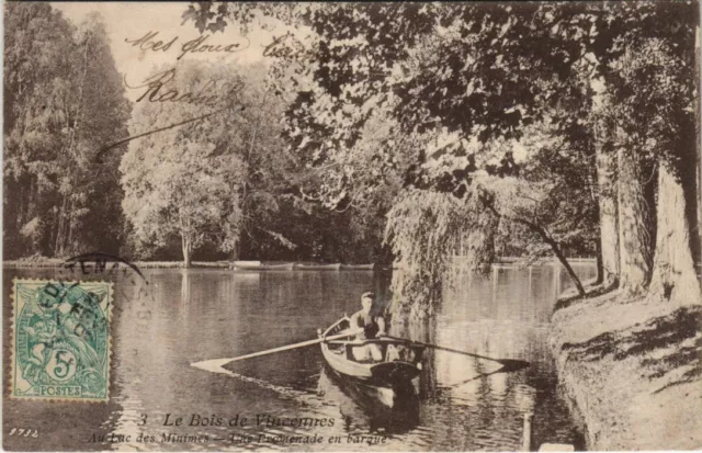 CPA Le Bois de VINCENNES Au Lac des Minimes (145734)