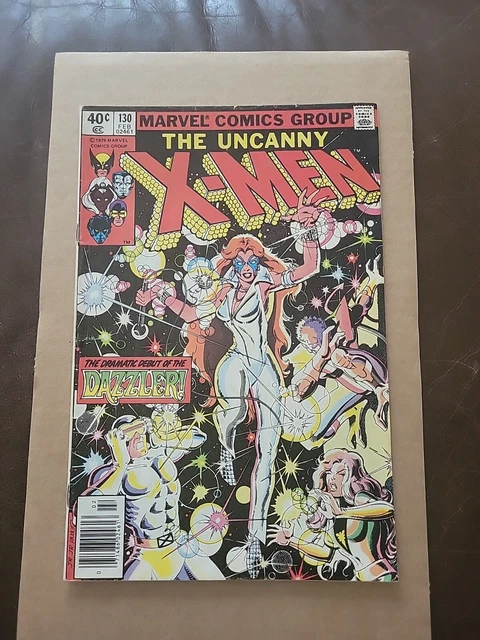 Uncanny X-Men #130 VF 1st App Dazzler 1st Full App Sebastian Shaw Newsstand 1980