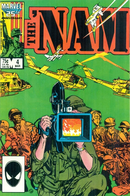 The Nam #4 By Doug Murray Michael Golden Vietnam War POW MIA Marvel NM/M 1987