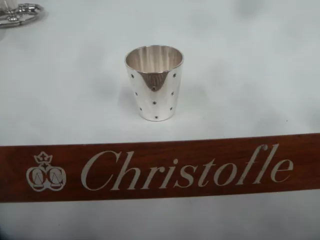 Christofle Glas Mit Likör Stern - Sehr Schönes Top Zustand