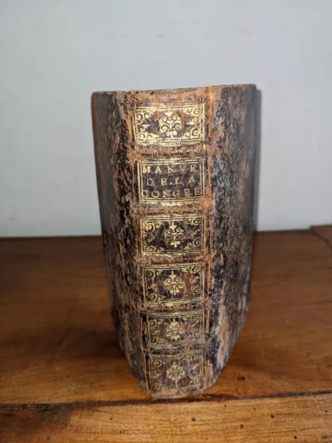 livre ancien - Manuel de la congrégation de Nostre-Dame- 1664