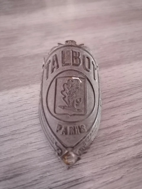 Ancienne Plaque émaillée Cycles Talbot - Publicité Vélo Ancien - Cyclisme
