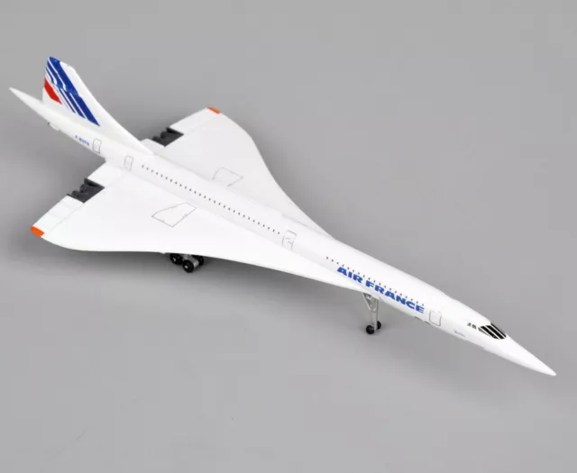 1:400 Diecast Plane Model Air France 1976-2003 Concorde Collectible Ornament Toy