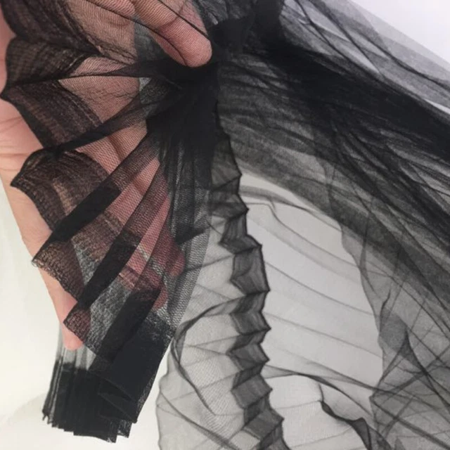 Tissu Dentelle Maille Filet - Au Mètre - Pour Robe, Rideau, DIY - Neuf - Découpes Personnalisables