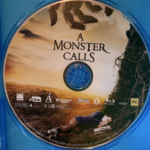 A MONSTER CALLS Blu-ray PG 2016 Liam Neeson J.A. Bayona Deleted Scenes ...