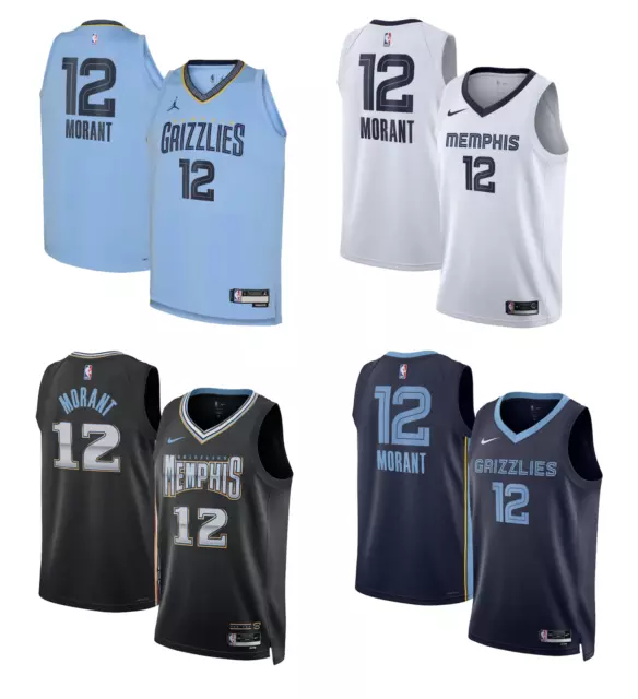 Memphis Grizzlies Basketball Jersey Kid's Nike NBA Shirt Top - New