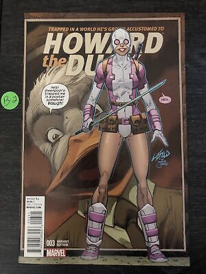 Howard the Duck 3 1:25 NM Variant Rob Liefeld Gwenpool