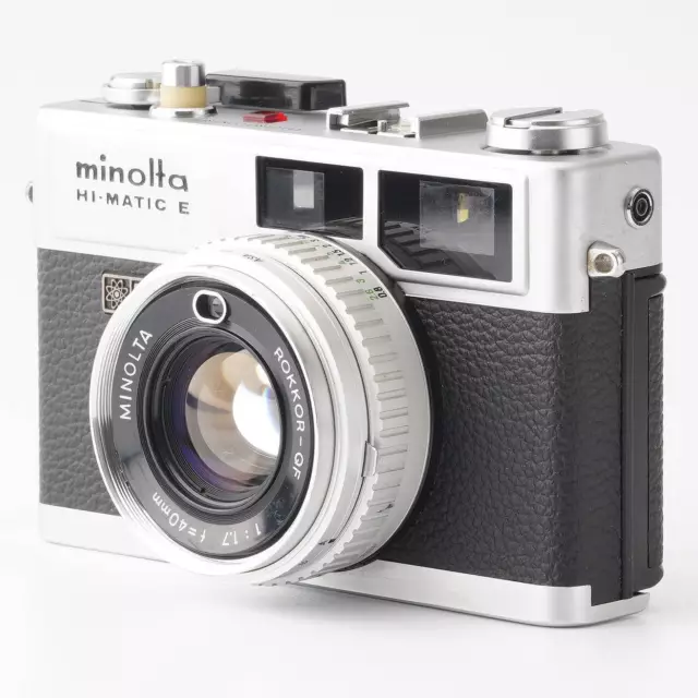 [EXCELLENT Minolta HI-MATIC And / ROKKOR QF 40mm f/1.7