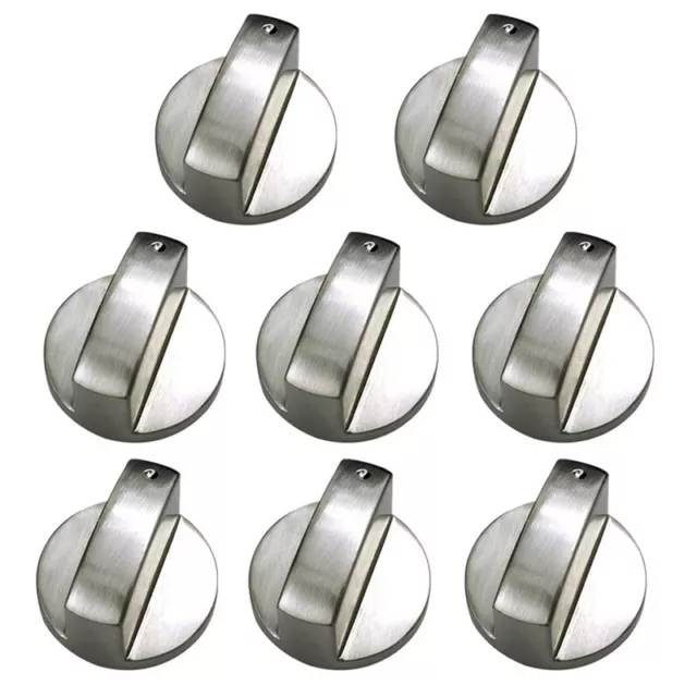 Brushed Metal Gas Stove Knobs Cooker Control Switch Range Oven Knobs Cooktop