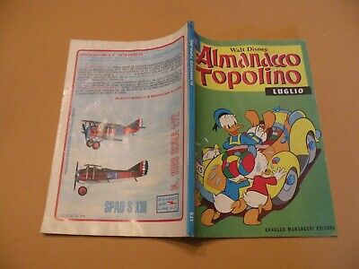 Almanacco Topolino 1971 N° 175 Mondadori Walt Disney Originale M.buono