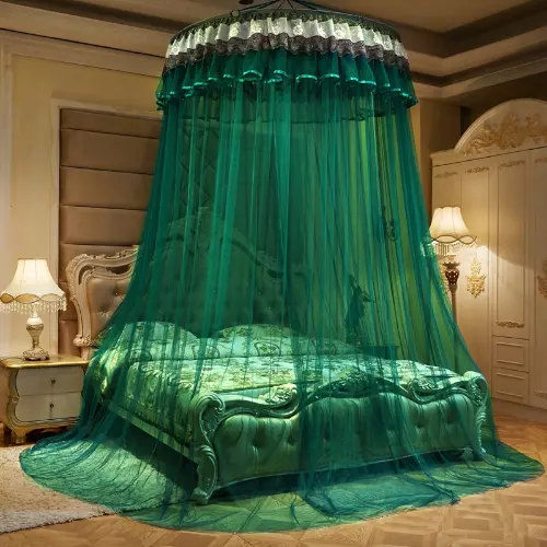 European-Style Palace Dome Mosquito Net Baby Bed Canopy Curtain Bedding Romantic