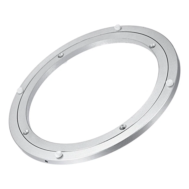 9.8" Aluminio Giratorio Eslabón Soporte Lazy Susan Base Giratoria Placa