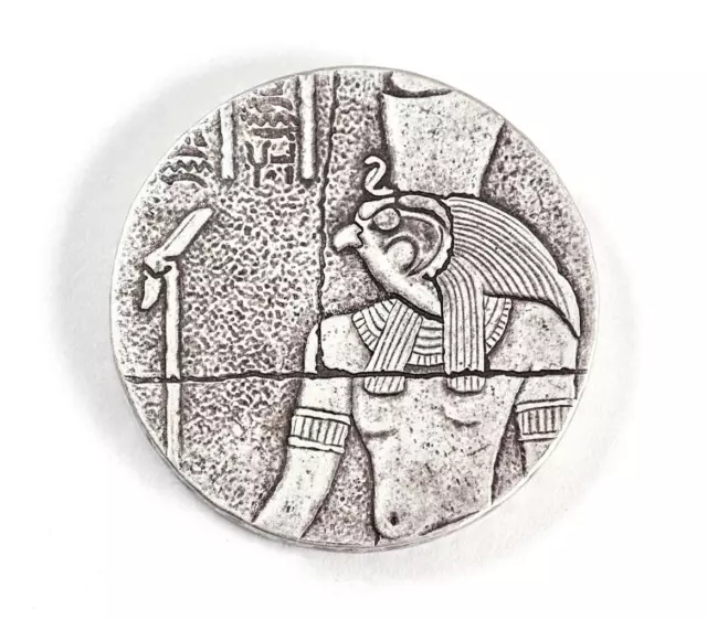2016 2 oz Horus Egyptian Silver Coin .999 Silver BU Republic of Chad #A415
