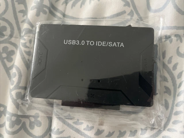 USB 3.0 to IDE & SATA Converter External Hard Drive Adapter Kit 2.5"/3.5" Cable