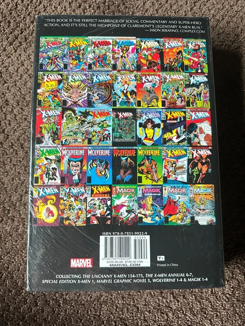 Uncanny X-Men Omnibus Vol. 3 New and Sealed Variant Cover 2