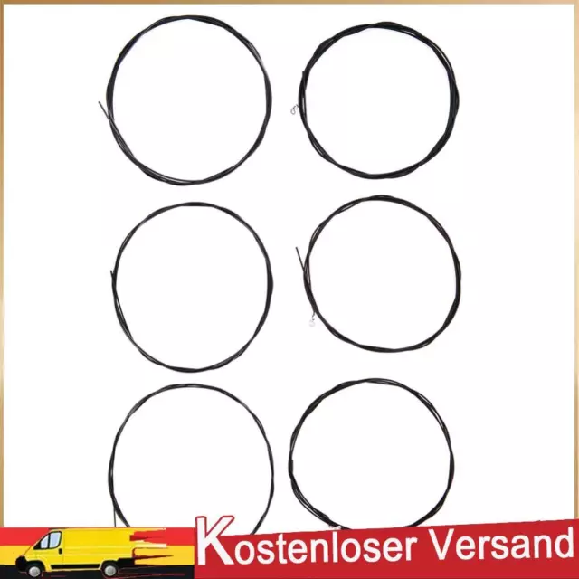 Gitarre Saiten Nylon Gitarre Saiten 6pcs/Set voller Set Ersatz KONZERTGITARRE Sa