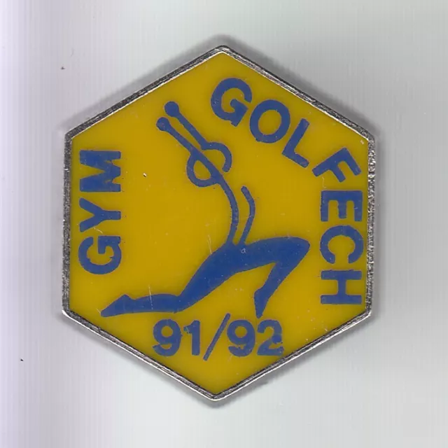 Rare Pins Pin's .. Sport Gymnastique Saison 91 92 Club Gym Club Golbech 82 ~C7