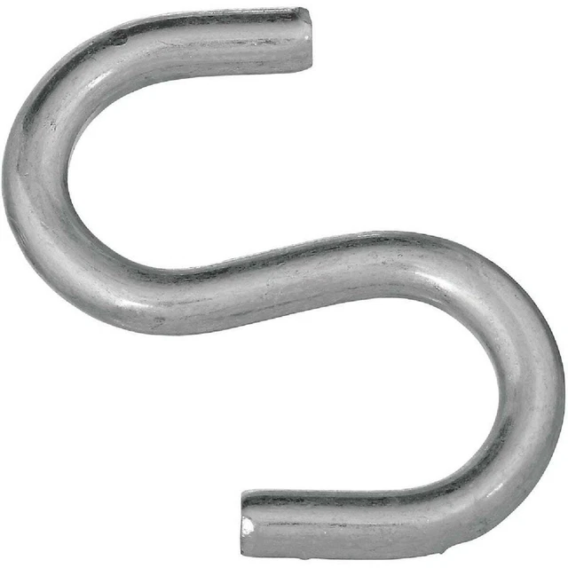 National 3 In. Zinc Heavy Open S Hook N121756 National N121756 038613121751