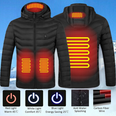 ELECTRIC HEATED PARKA Coat £59.99 