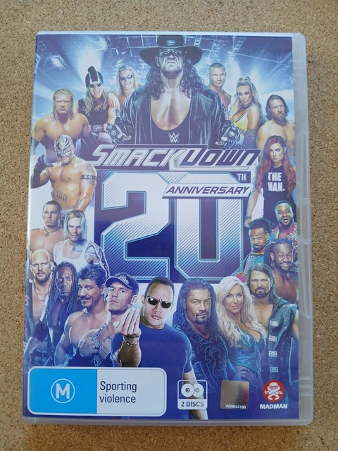 WWE: SmackDown 20th Anniversary DVD - Edición Especial Aniversario