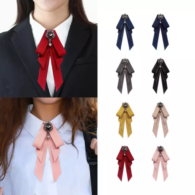 Bow Tie for Women Bowties Formal Classic Women Ribbon Vintage College Style