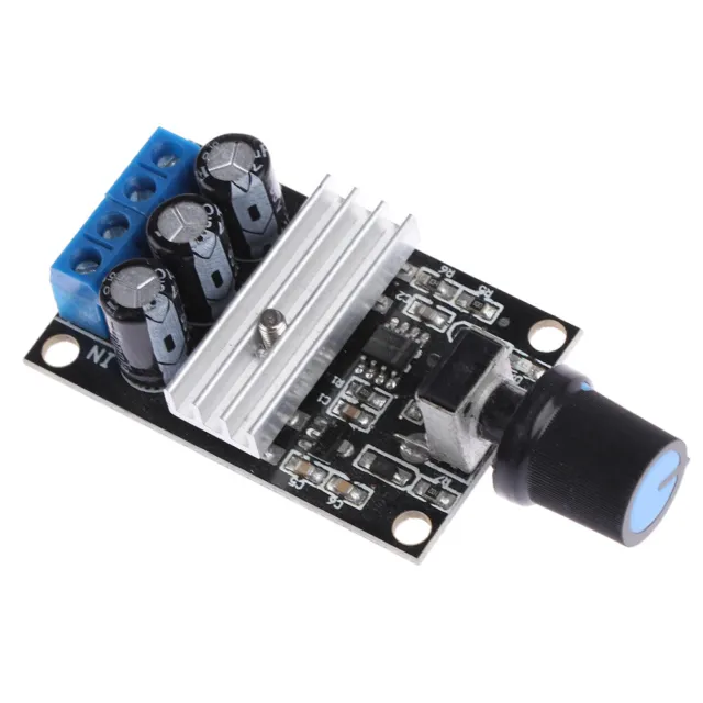 DC 6V 12V 24V 28V 3A PWM Motor Fan Speed Controller Control Regulator Switch GF