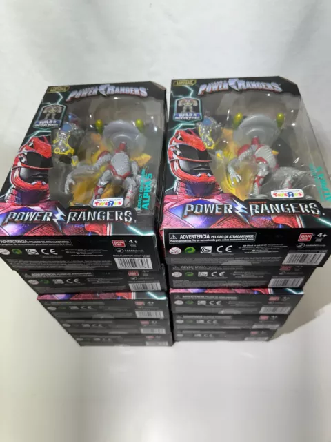 Saban's Power Rangers ZEO Legacy Collection - Lot Of  10 (Build A Megazord)!