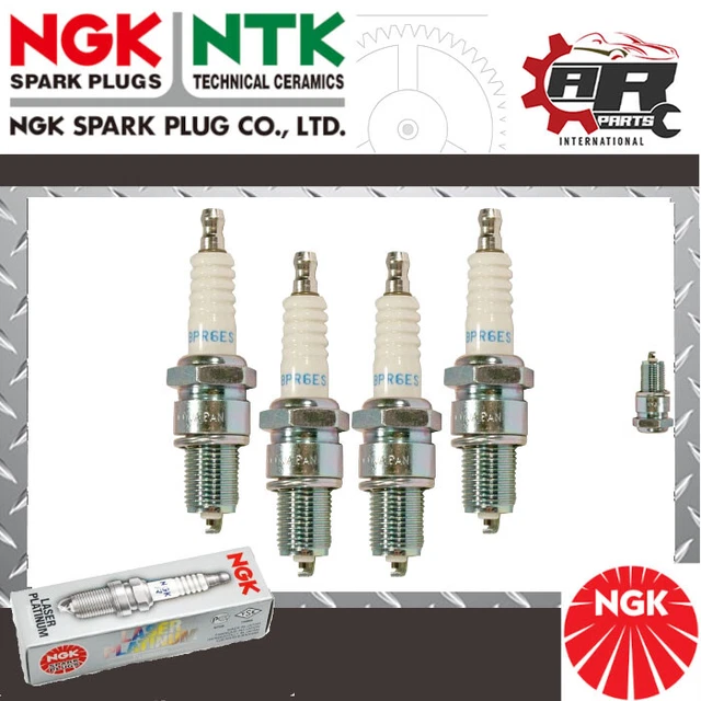 Lot De 4 Bougies NGK Platinum Pour Renault Clio 2 2.0 (03+) - Référence Pfr6e-10