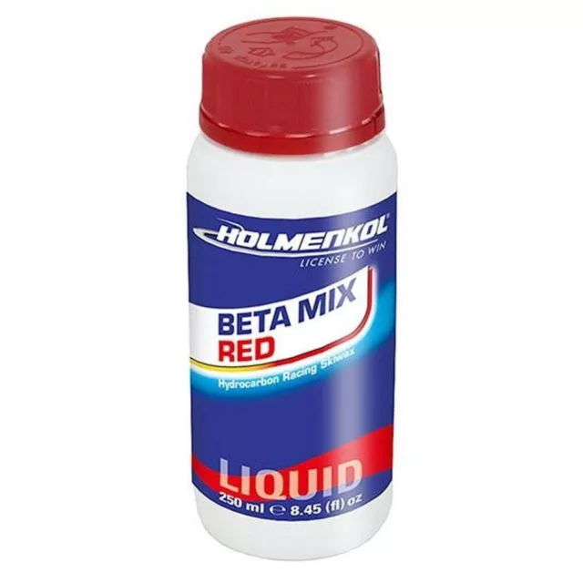 Holmenkol Betamix Red Liquid Ski Wax 250ml