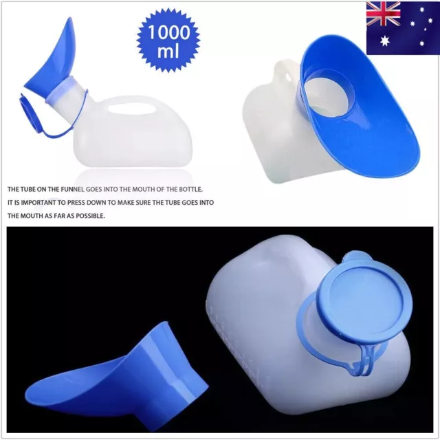 Male Female Urine Portable Pee Bottle Camping Outdoor Travel Urinal Car Toilet