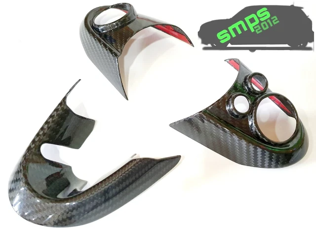 Kit Linea Cintura Nero Lucido Mini Gen 3 F56 Finiture Finestra Vinile - Foto 9