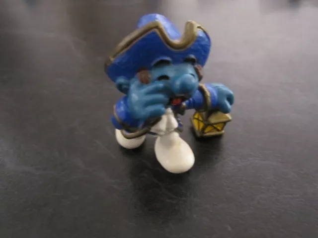 Smurfs History Paul Revere smurf Vintage Rare (e)