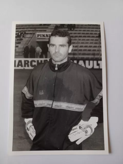 Photographie originale ancienne football gardien Jean Claude Nadon année 1996
