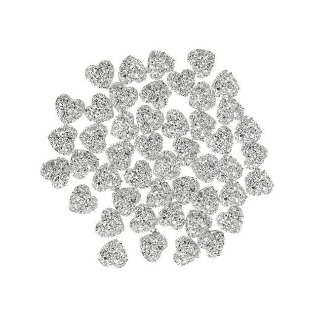50  Flatback Harz Strass  Perlen Stein für Scrapbook Dekor 12mm