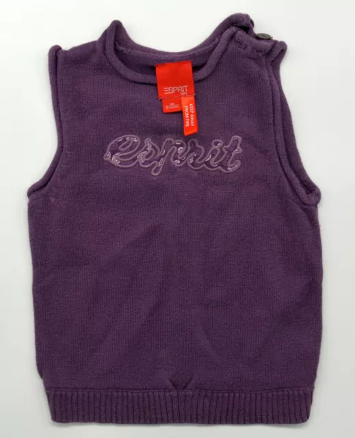 Superbe Bébé Débardeur Pull Taille 6M 68 De Esprit