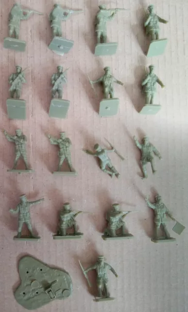 Airfix H0/00 WW1 British/German/French/American Infantry Figures  Unboxed x 92