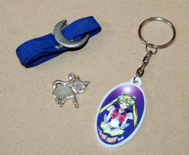 Sailor Moon Manga Anime Rare Old Collar / Pendant Charm / Keyring