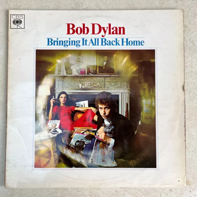 Bob Dylan - Bringing It All Back Home UK VINYL LP Record CBS BPG 62515 1965