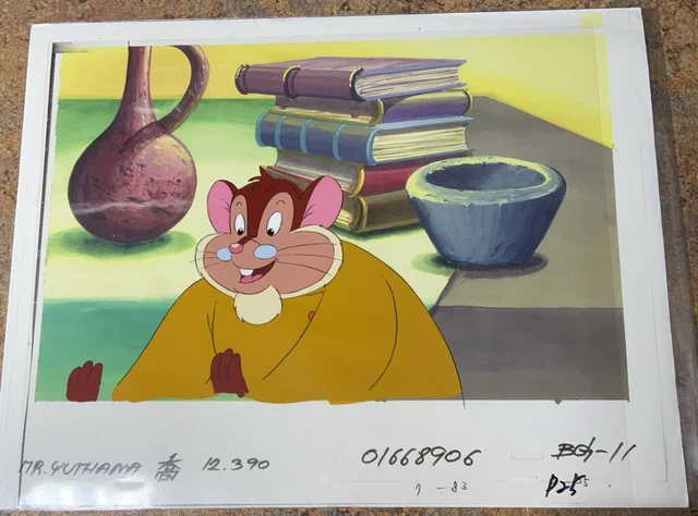 ORIGINAL ANIMATION PRODUCTION Cel An American Tail Original Animation ...